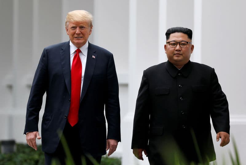 North Korea's Kim says ready to meet Trump but warns of 'new path' By Reuters