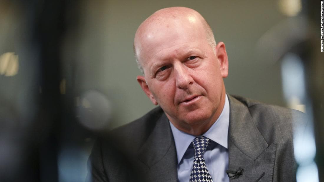 Goldman Sachs' new CEO has a lot of work to do