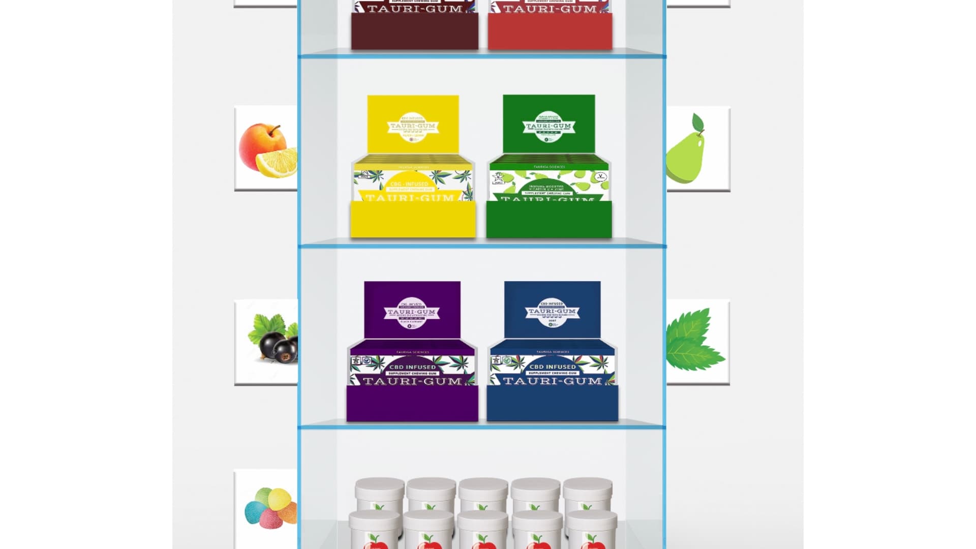 Tauriga Sciences, Inc. Showcases the Final Design of its Point of Sale Display Case for Select Retail Locations