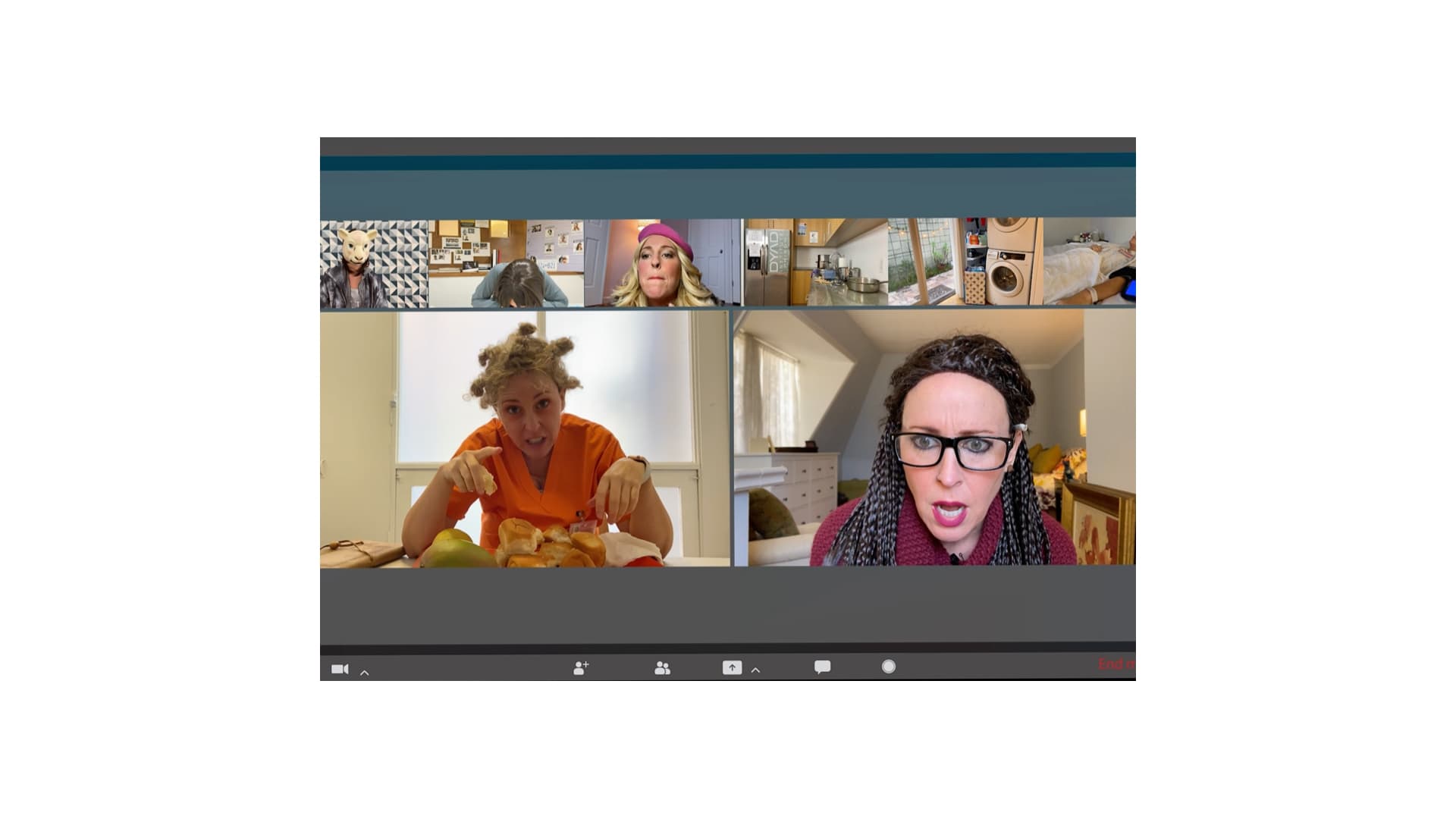 NewMediaWire | Orphan is the New Orange: Part 2020 — One Actress, Thirteen Characters, NO CREW and One Crazy-Eyes Year –