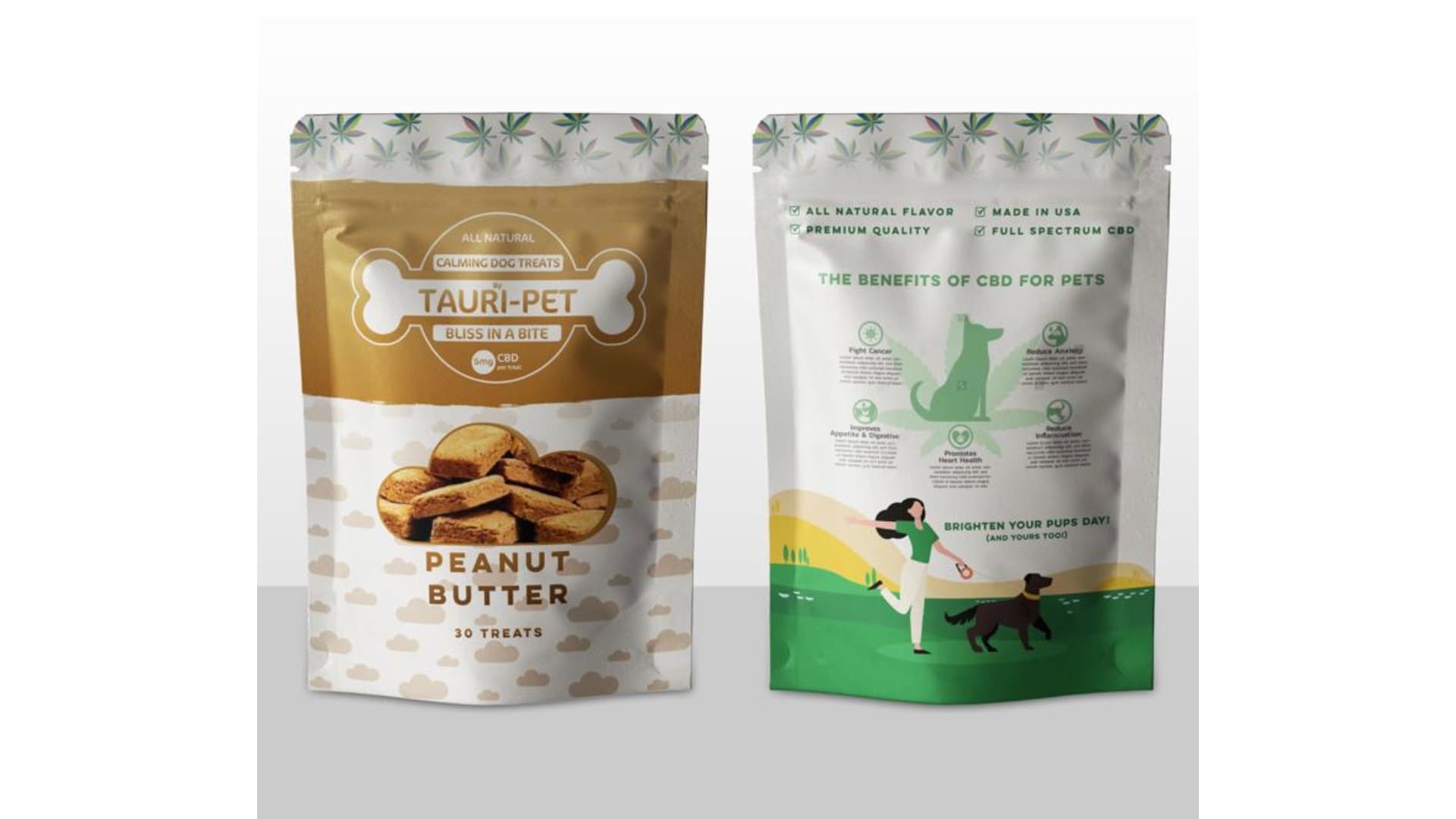 Tauriga Sciences Inc. Completes Initial Production Run of its Proprietary CBD Infused, Peanut Butter Flavor Pet Treat