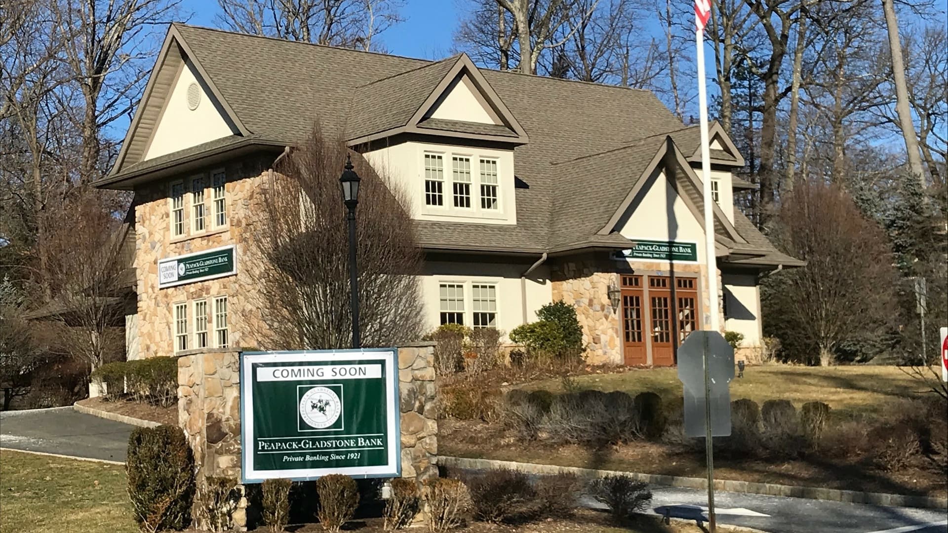 Peapack-Gladstone Bank to Open a New Location