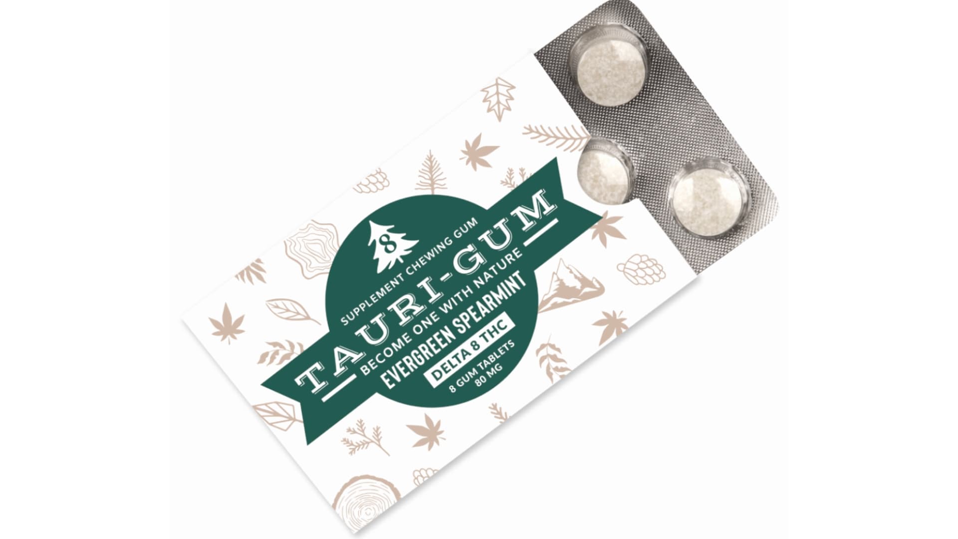 Tauriga Sciences Inc. Showcases Blister Pack Design for its Evergreen Mint Flavor, Delta 8 THC Infused, Version of Tauri-Gum