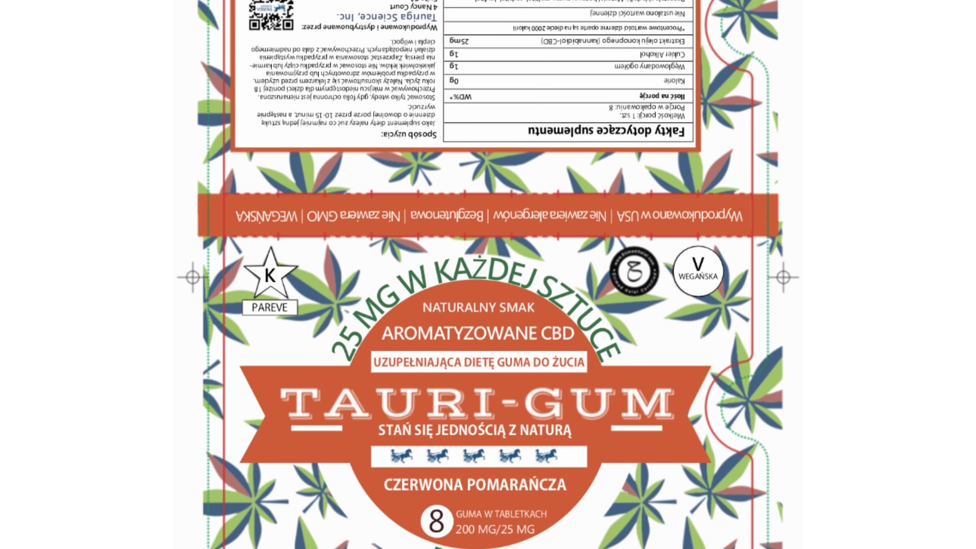 Tauriga Sciences Inc. Completes the Translations of Its 25mg Tauri-Gum Blister Pack Into the Following Languages: Mandarin Chinese, Japanese, Arabic, Hebrew, Dutch, Spanish, Polish, French, German, Italian, Finnish, and Turkish