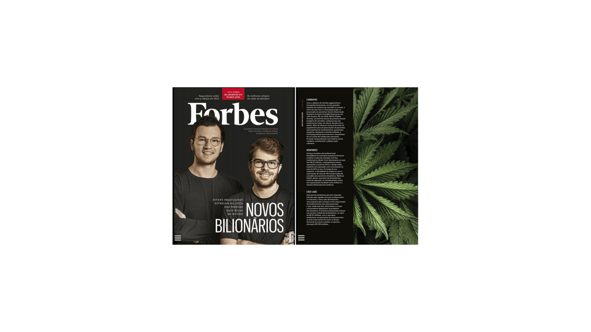Medical Marijuana, Inc. Subsidiary HempMeds Brasil Celebrates Feature in Forbes