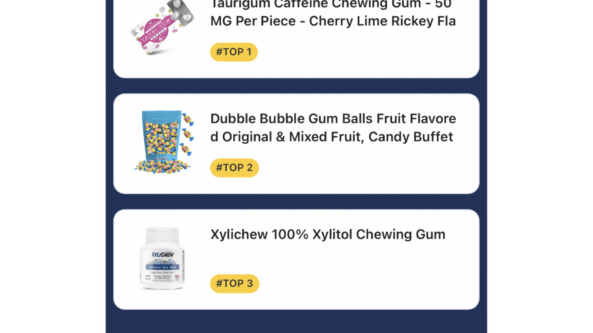 FindThisBest Selects Tauri-Gum as The #1 Best Kosher Chewing Gum in the Overall Marketplace