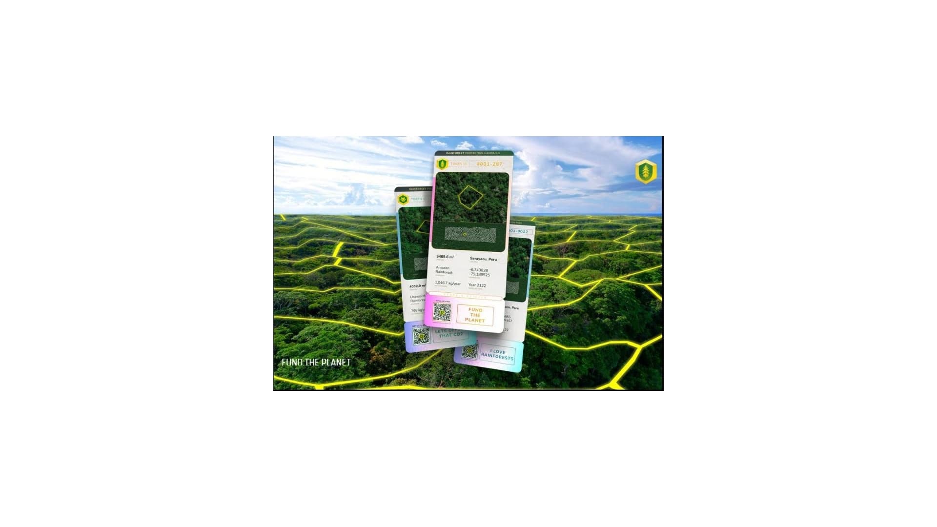 FUND THE PLANET Announces the Acquisition of More Rainforest for its Future NFT Collection