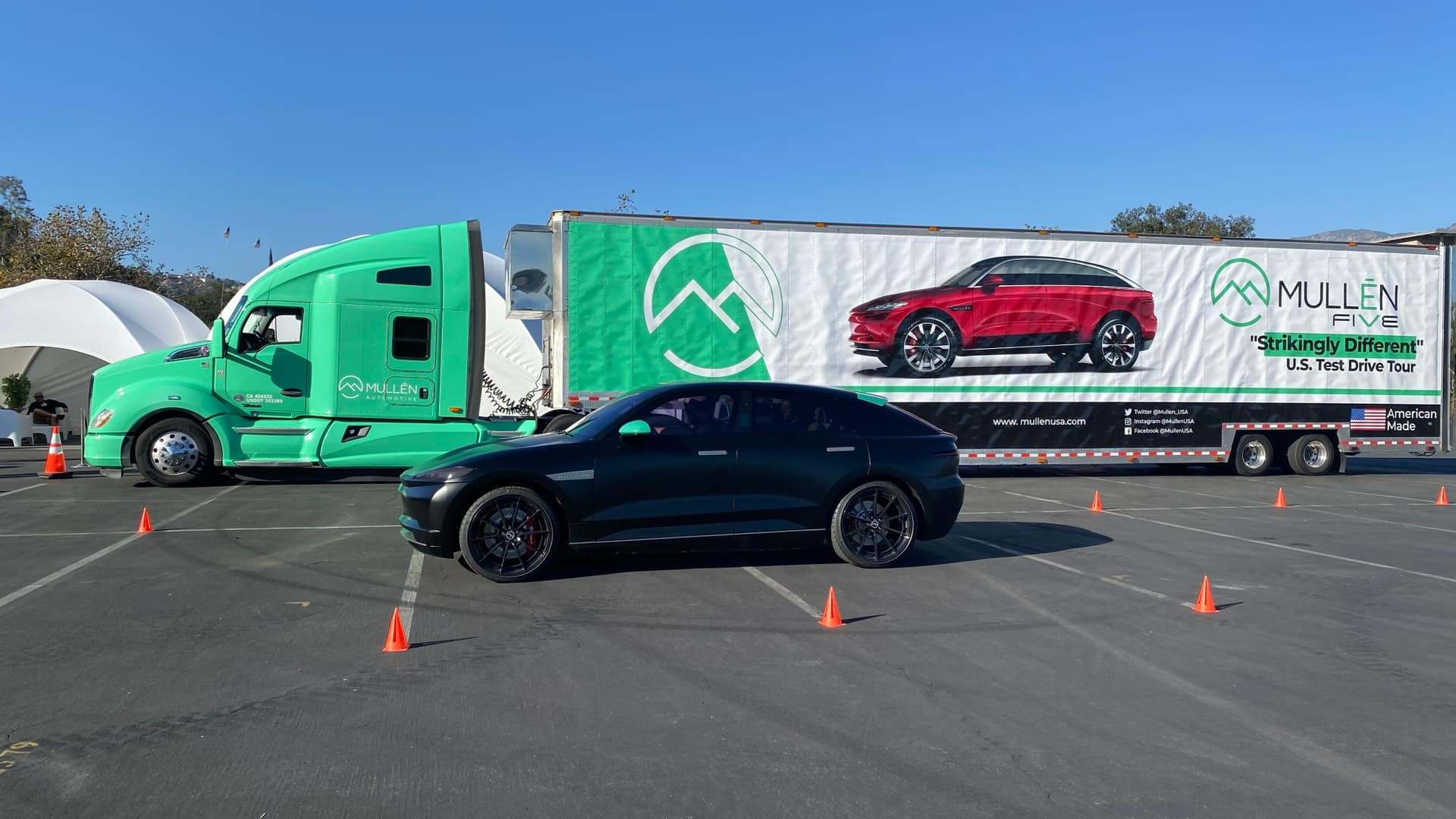 Pre-orders for Mullen FIVE Electric-SUV Crossover Exceed Expectations as the FIVE 'Strikingly Different' Tour Begins
