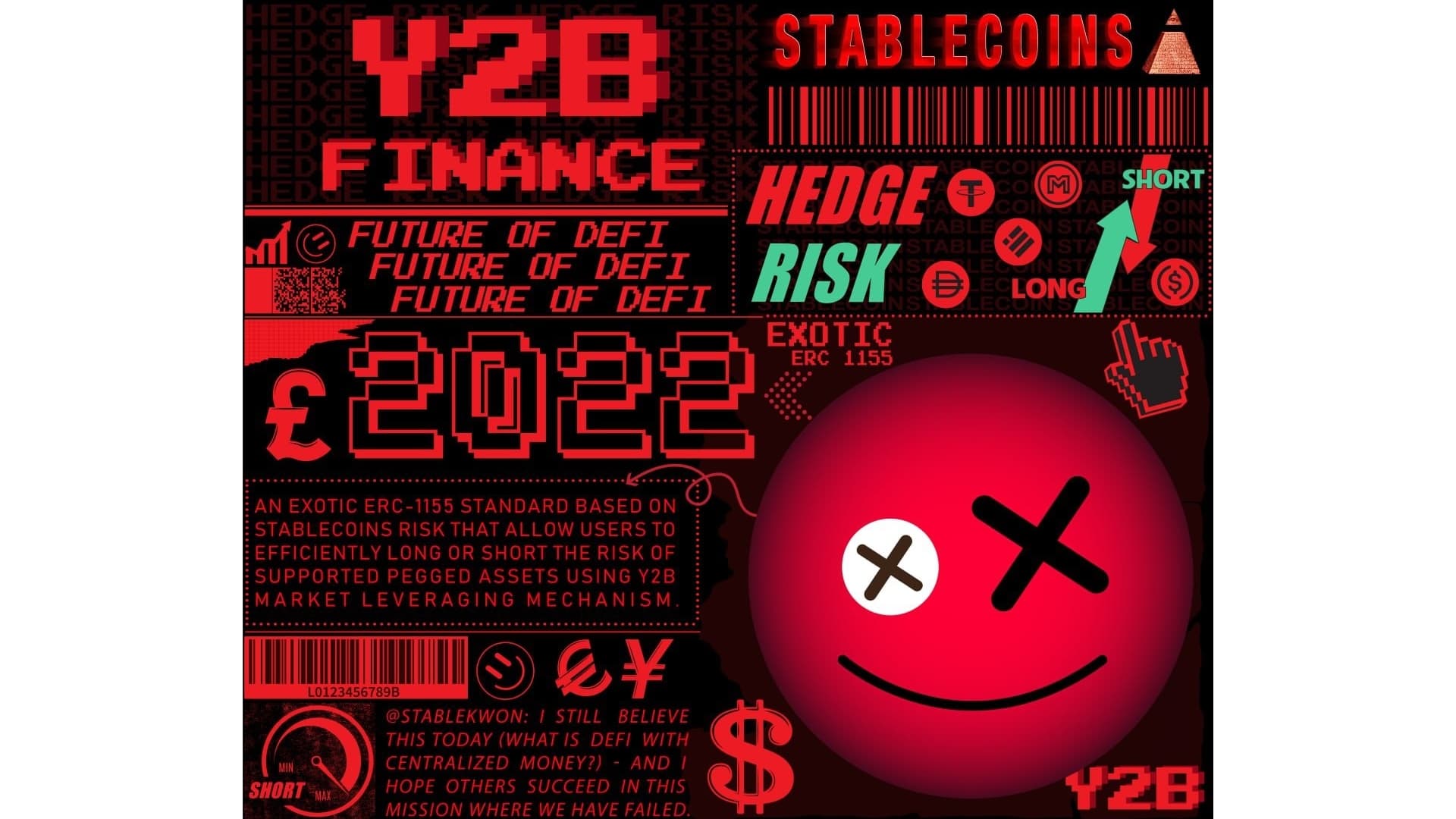 Y2B Introduce Protocol to Allow Users Hedge, Leverage, Speculate and Trade the Different Components of Pegged Assets