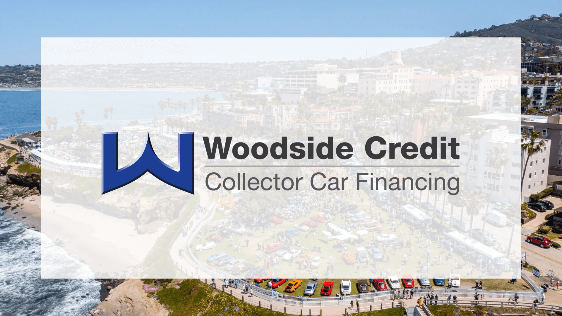 Woodside Credit Sponsors the La Jolla Concours d 'Elegance