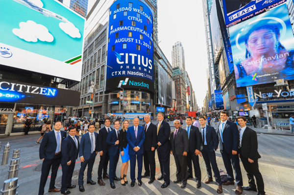 Citius Pharmaceuticals (NASDAQ: CTXR) Successfully Raises $10 Million