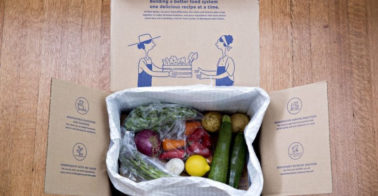 blue apron delivery time