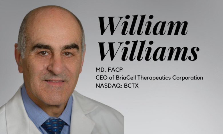 Interview: BriaCell CEO William Williams, MD. cover