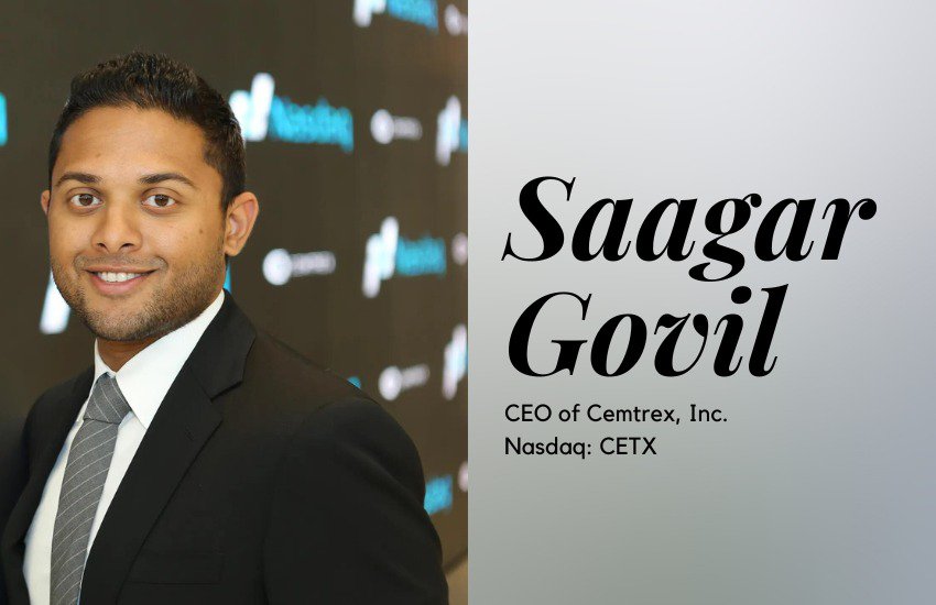 SmallcapsDaily Interview: Saagar Govil, CEO Cemtrex Inc. cover