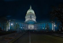 white concrete structure