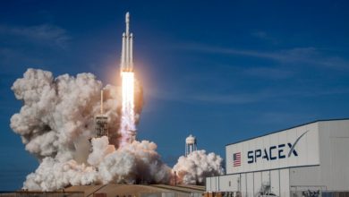 rocket ship launching during daytime