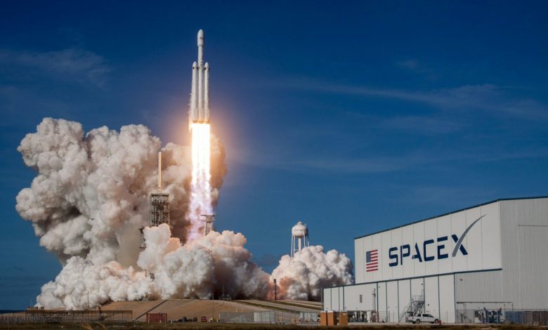 rocket ship launching during daytime